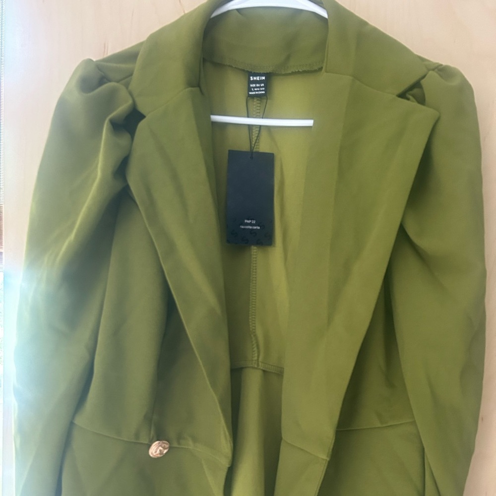Green blazer